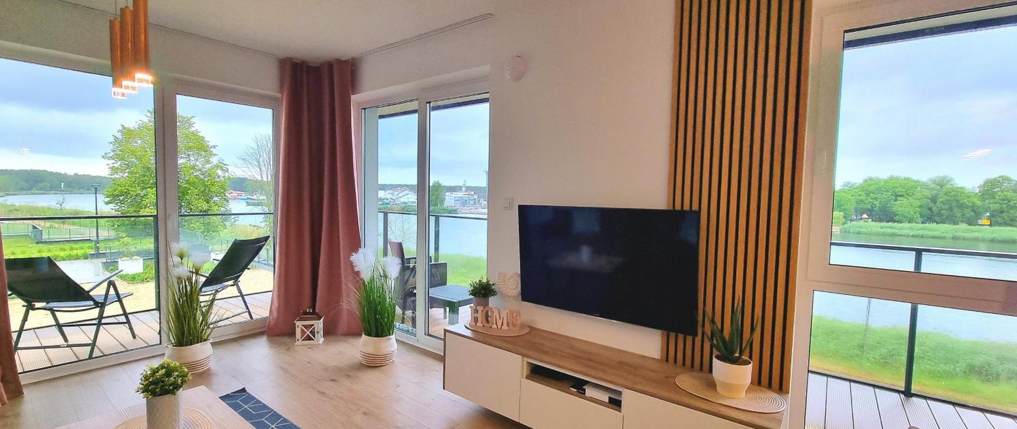 Апартаменты Apartament Perla Zachodu View & Spa Sagaris Дзивнув Экстерьер фото